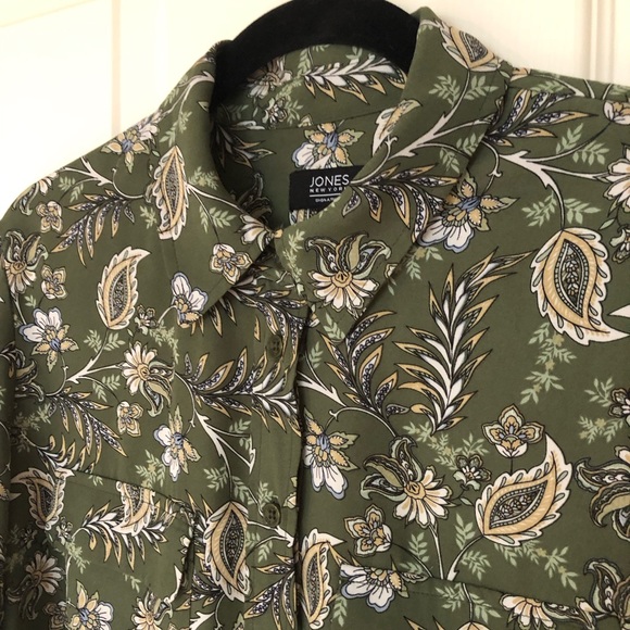 Jones NY Sheer Blouse - Picture 4 of 7